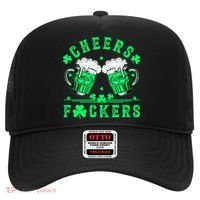 Cheers Fuckers St Patricks Day Beer Drinking Mugs Hat thumb 0