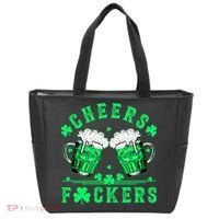 Cheers Fuckers St Patricks Day Beer Drinking Mugs Tote Bag thumb 0