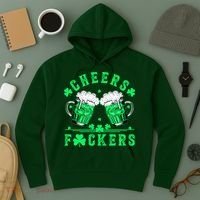 Cheers Fuckers St Patricks Day Beer Drinking Mugs Hoodie thumb 3