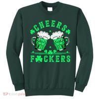 Cheers Fuckers St Patricks Day Beer Drinking Mugs Sweatshirt thumb 0