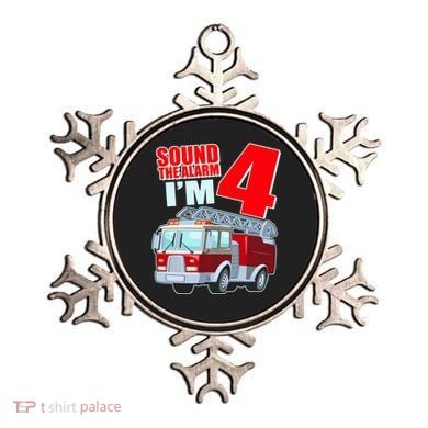 Cute Funny Sound The Alarm I'm 4 Four Ornament