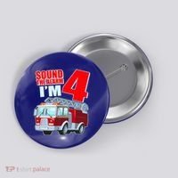 Cute Funny Sound The Alarm I'm 4 Four Button thumb 0