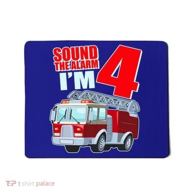 Cute Funny Sound The Alarm I'm 4 Four Mousepad