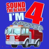 Cute Funny Sound The Alarm I'm 4 Four Baby Bodysuit thumb 2