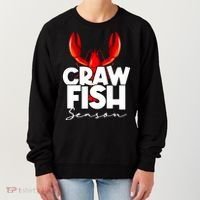 Craw Fish Season Mardi Gras Crawfish Boil Lobster Gift Women's Sweatshirt thumb 0