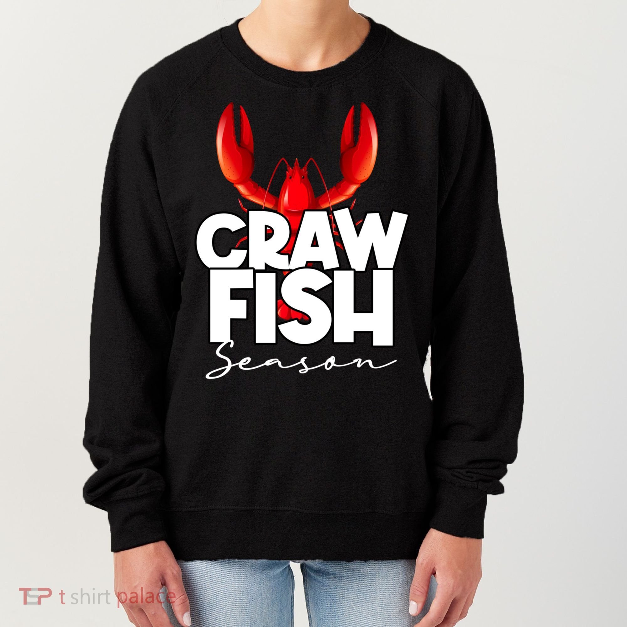 Craw Fish Season Mardi Gras Crawfish Boil Lobster Gift Women's Sweatshirt