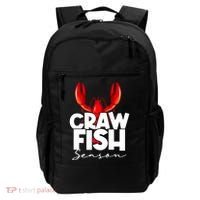 Craw Fish Season Mardi Gras Crawfish Boil Lobster Gift Backpack thumb 0