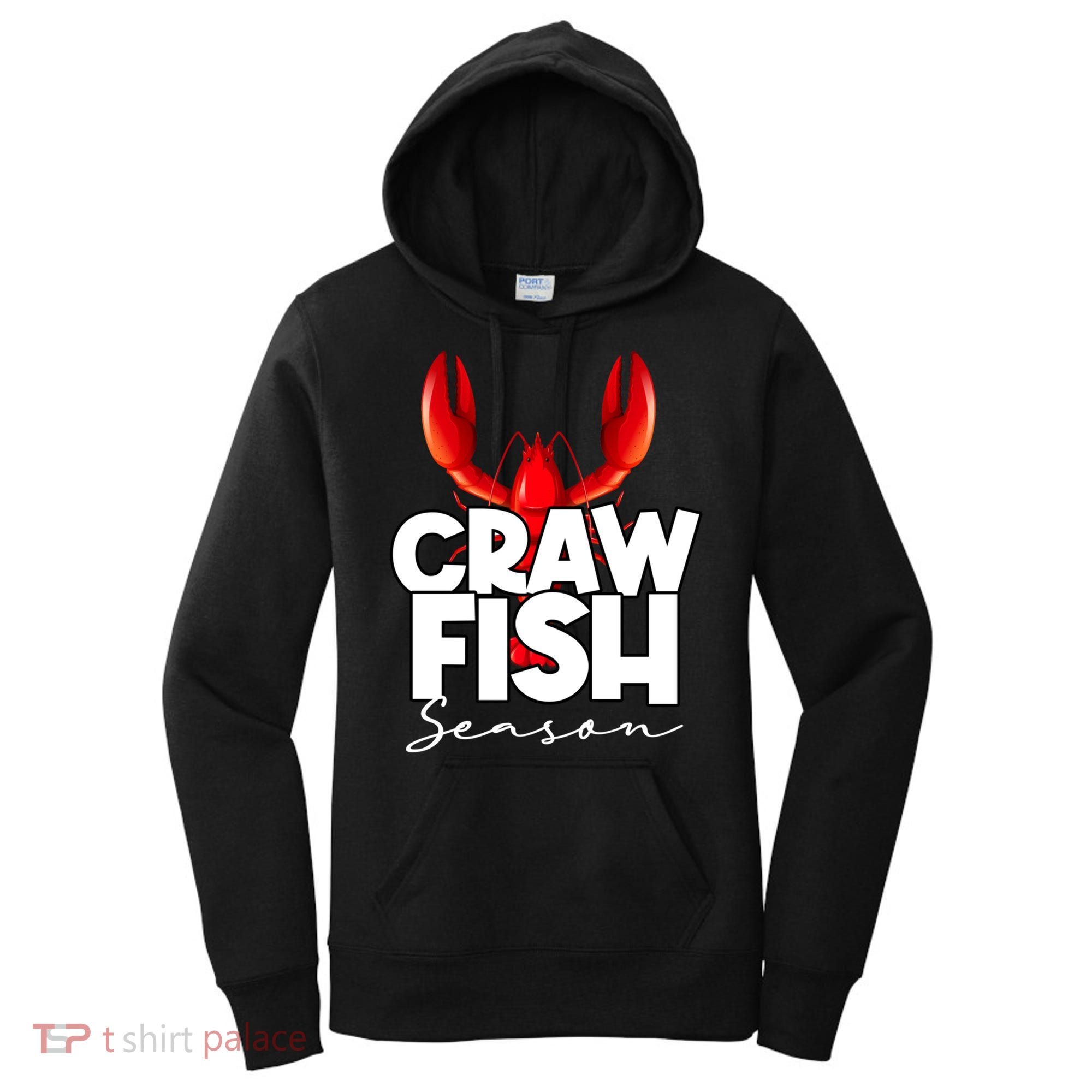Craw Fish Season Mardi Gras Crawfish Boil Lobster Gift Women's Hoodie