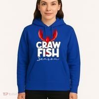 Craw Fish Season Mardi Gras Crawfish Boil Lobster Gift Hoodie thumb 5