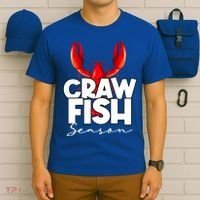 Craw Fish Season Mardi Gras Crawfish Boil Lobster Gift T-Shirt thumb 6