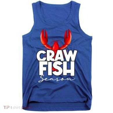 Craw Fish Season Mardi Gras Crawfish Boil Lobster Gift Tank Top