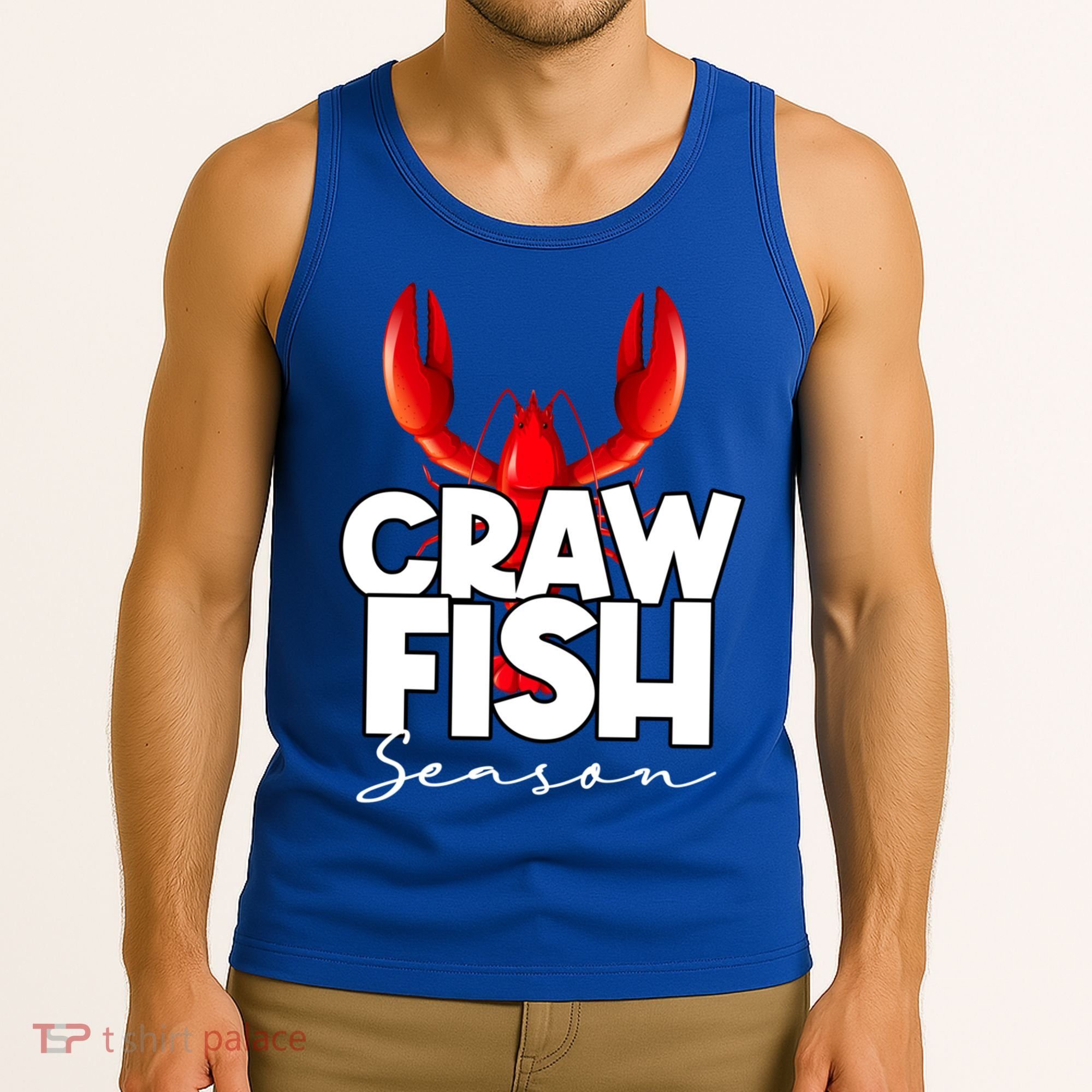 Craw Fish Season Mardi Gras Crawfish Boil Lobster Gift Tank Top