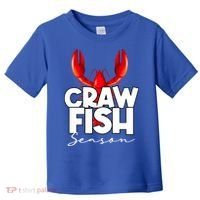 Craw Fish Season Mardi Gras Crawfish Boil Lobster Gift Toddler T-Shirt thumb 0