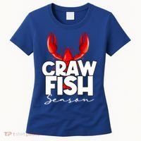 Craw Fish Season Mardi Gras Crawfish Boil Lobster Gift Women's T-Shirt thumb 0