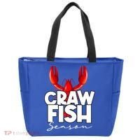 Craw Fish Season Mardi Gras Crawfish Boil Lobster Gift Tote Bag thumb 0