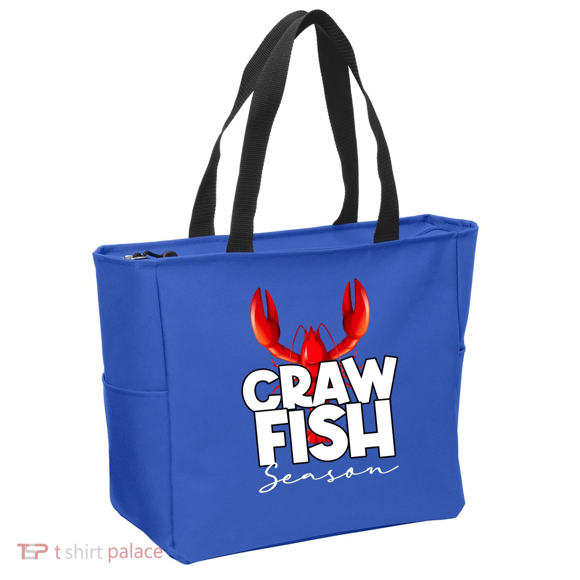 Craw Fish Season Mardi Gras Crawfish Boil Lobster Gift Tote Bag