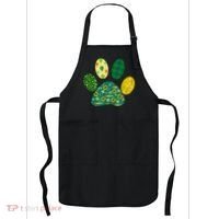 Cute Funny St Patrick's Day Patterns Pet Animal Paw Apron thumb 0