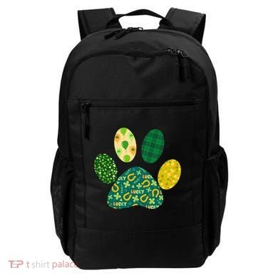 Cute Funny St Patrick's Day Patterns Pet Animal Paw Backpack