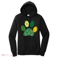 Cute Funny St Patrick's Day Patterns Pet Animal Paw Women's Hoodie thumb 0