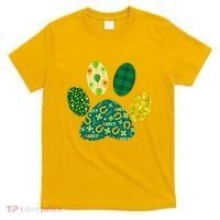 Cute Funny St Patrick's Day Patterns Pet Animal Paw T-Shirt thumb 0