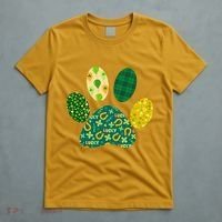 Cute Funny St Patrick's Day Patterns Pet Animal Paw T-Shirt thumb 5