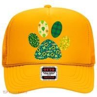 Cute Funny St Patrick's Day Patterns Pet Animal Paw Hat thumb 0