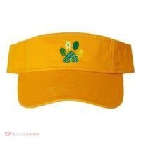 Cute Funny St Patrick's Day Patterns Pet Animal Paw Visor thumb 0