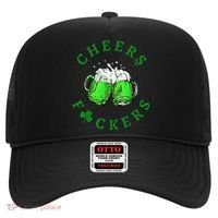 Cheers Fuckers St Patricks Day Beer Drinking Hat thumb 0