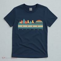 Chicago Flag Skyline Vintage Illinois City Retro Souvenir T-Shirt thumb 5