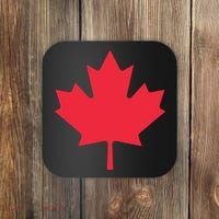 Canadian Flag Shirts Red Maple Leaf Canada Day Coaster thumb 0