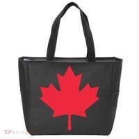 Canadian Flag Shirts Red Maple Leaf Canada Day Tote Bag thumb 0