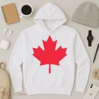 Canadian Flag Shirts Red Maple Leaf Canada Day Hoodie thumb 3