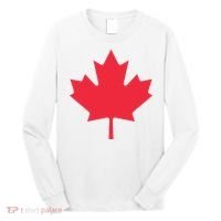 Canadian Flag Shirts Red Maple Leaf Canada Day Long Sleeve Shirt thumb 0