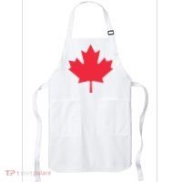 Canadian Flag Shirts Red Maple Leaf Canada Day Apron thumb 0