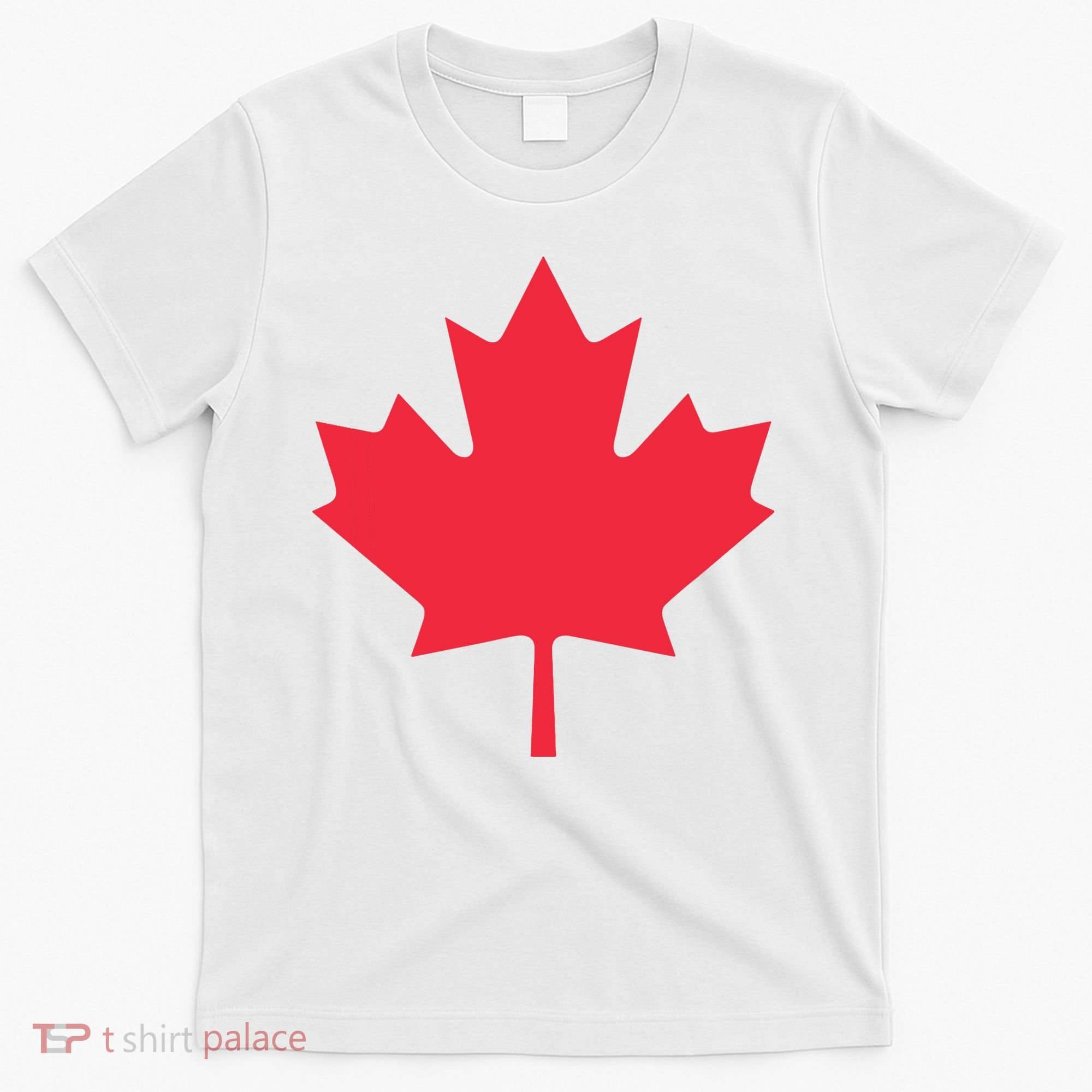 Canadian Flag Shirts Red Maple Leaf Canada Day T-Shirt