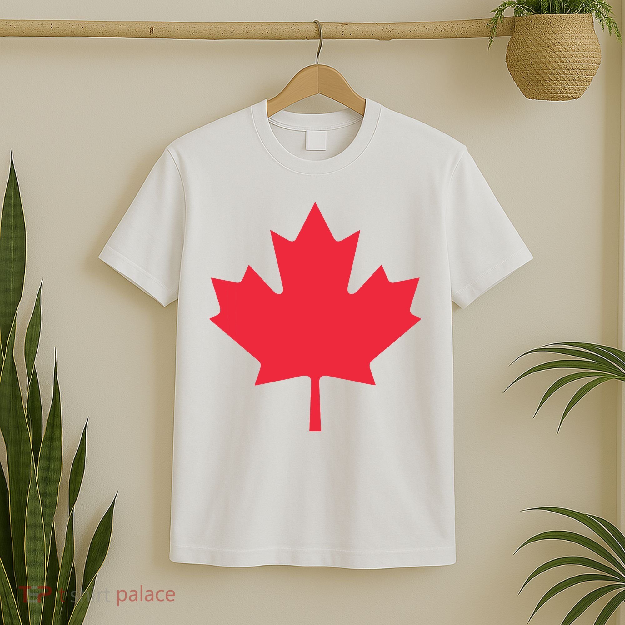 Canadian Flag Shirts Red Maple Leaf Canada Day T-Shirt
