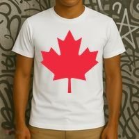 Canadian Flag Shirts Red Maple Leaf Canada Day T-Shirt thumb 3