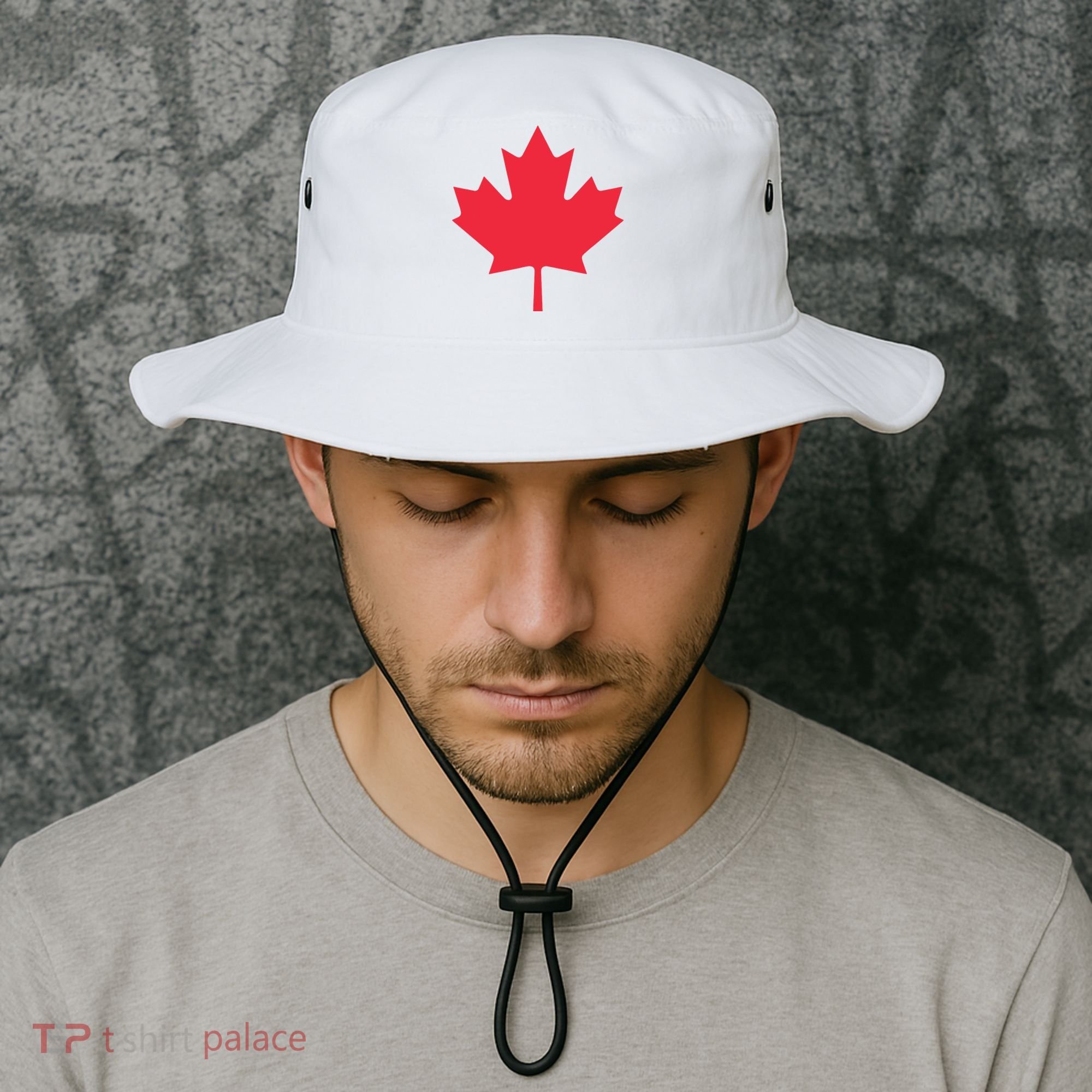 Canadian Flag Shirts Red Maple Leaf Canada Day Bucket Hat