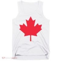 Canadian Flag Shirts Red Maple Leaf Canada Day Tank Top thumb 0