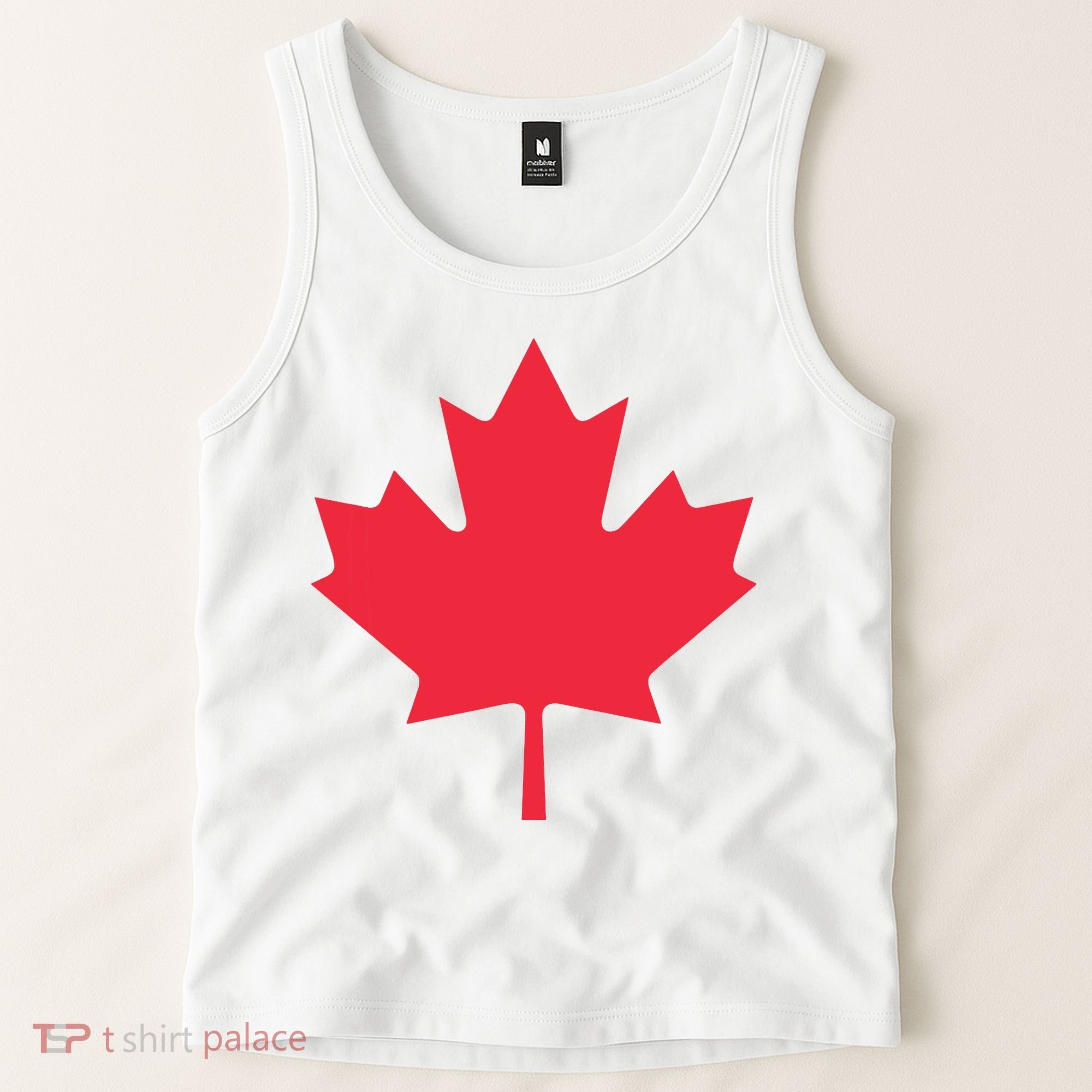Canadian Flag Shirts Red Maple Leaf Canada Day Tank Top