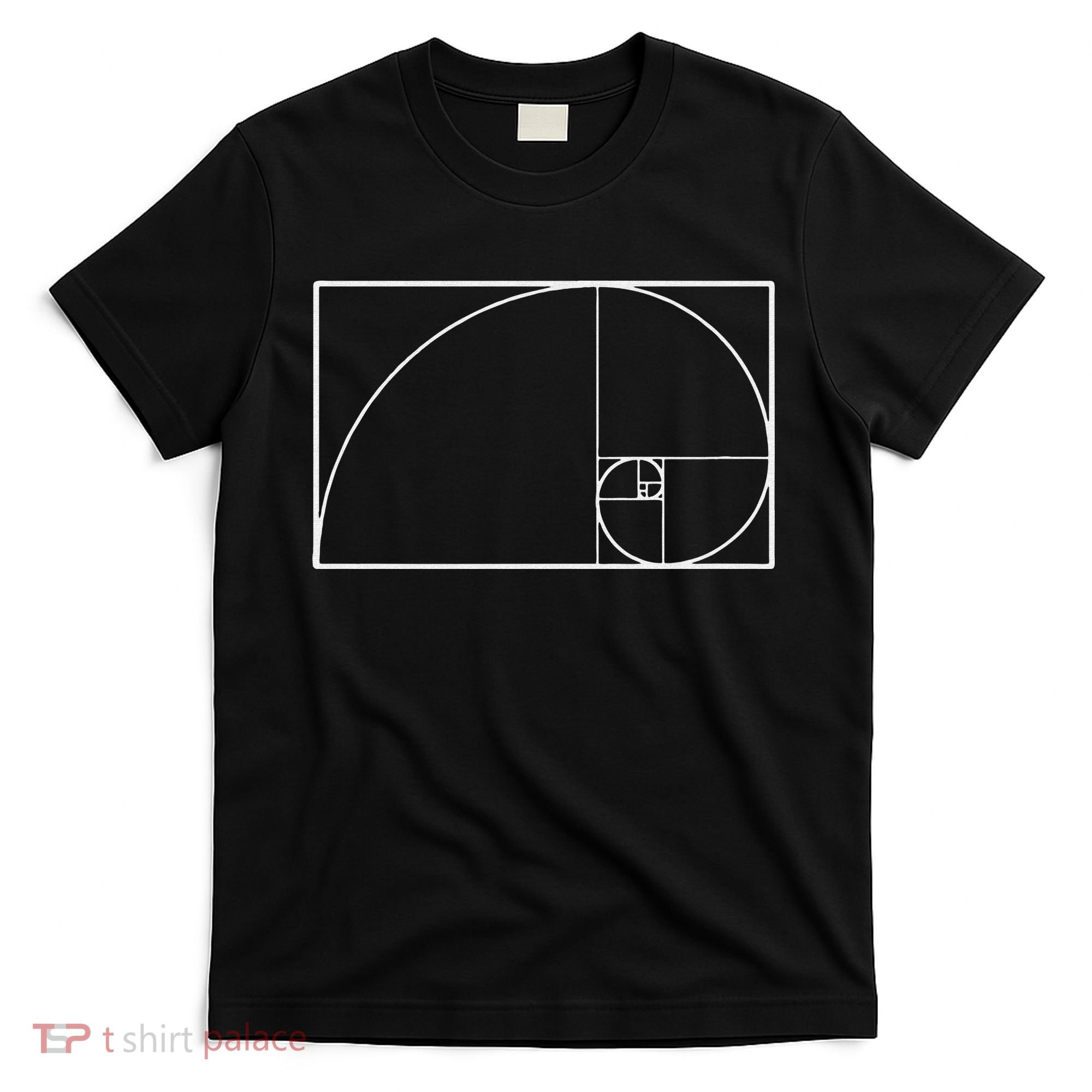 Cool Fibonacci Spiral Trendy Math Lover Science T-Shirt