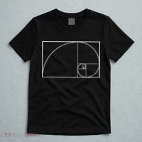Cool Fibonacci Spiral Trendy Math Lover Science T-Shirt thumb 5