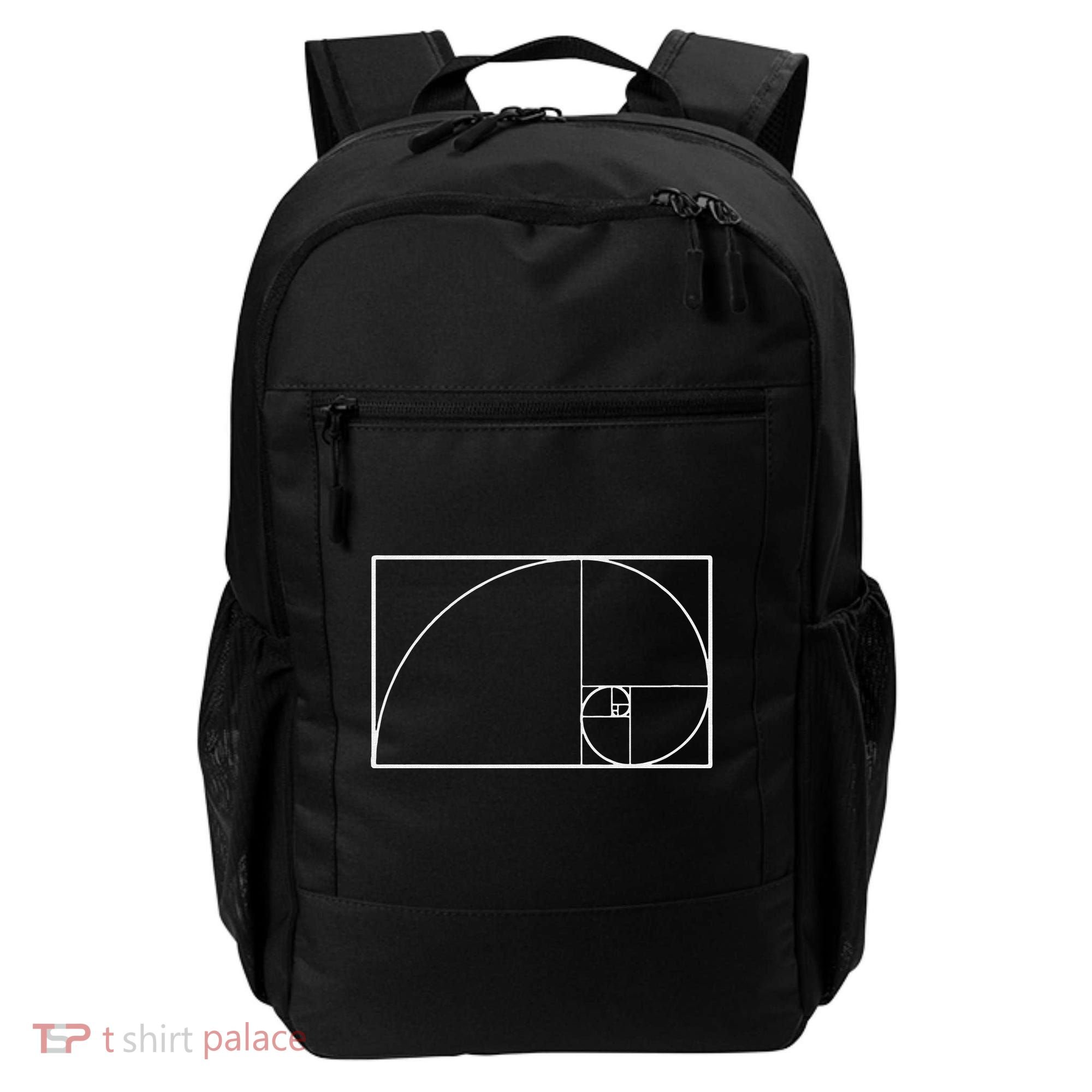 Cool Fibonacci Spiral Trendy Math Lover Science Backpack