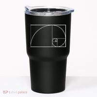 Cool Fibonacci Spiral Trendy Math Lover Science Tumbler thumb 0