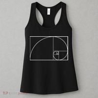 Cool Fibonacci Spiral Trendy Math Lover Science Women's Tank Top thumb 3