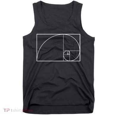 Cool Fibonacci Spiral Trendy Math Lover Science Tank Top
