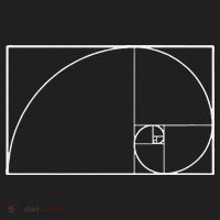 Cool Fibonacci Spiral Trendy Math Lover Science Golf Towel thumb 3