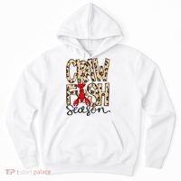 Craw Fish Season Leopard Love Crawfish Hoodie thumb 0