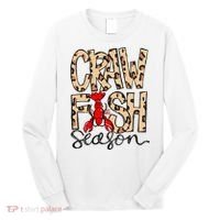 Craw Fish Season Leopard Love Crawfish Long Sleeve Shirt thumb 0