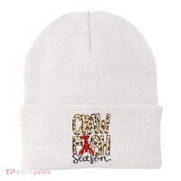 Craw Fish Season Leopard Love Crawfish Beanie thumb 0